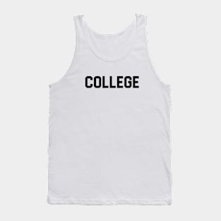 College Tank Top